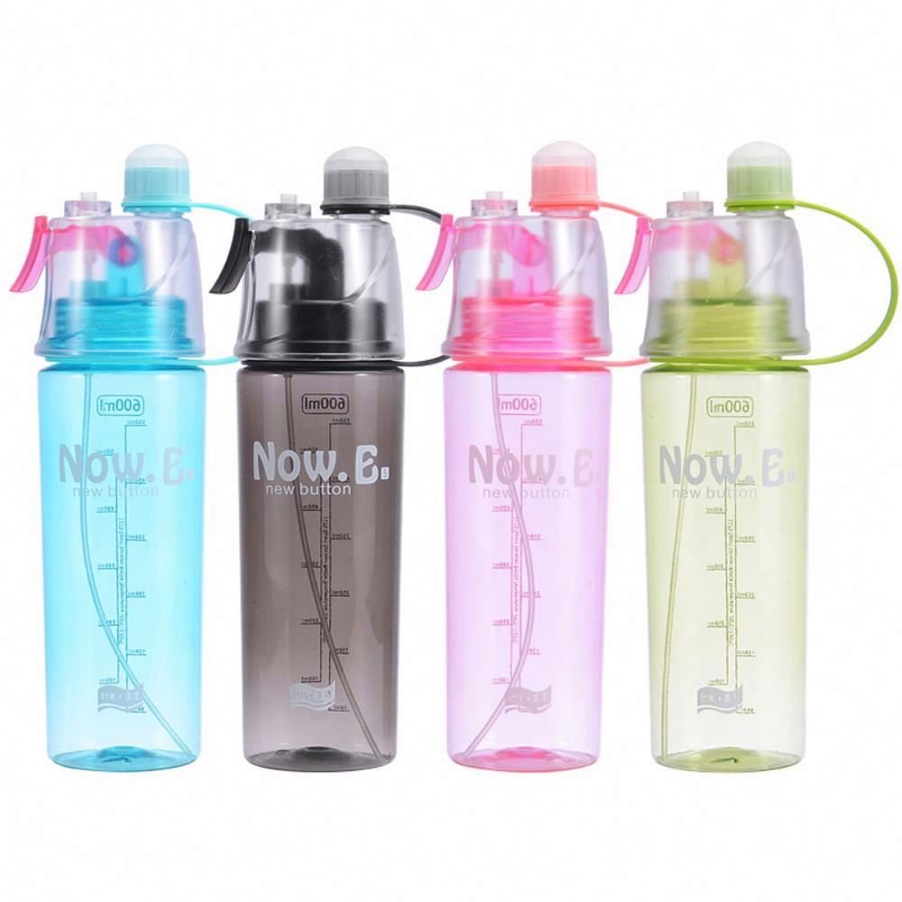 KOBES Leakproof BPA Free Drinking Water Bottle with Time Marker & Straw to Ensure You Drink Enough Water Throughout The Day