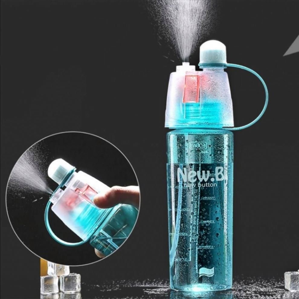 KOBES Leakproof BPA Free Drinking Water Bottle with Time Marker & Straw to Ensure You Drink Enough Water Throughout The Day