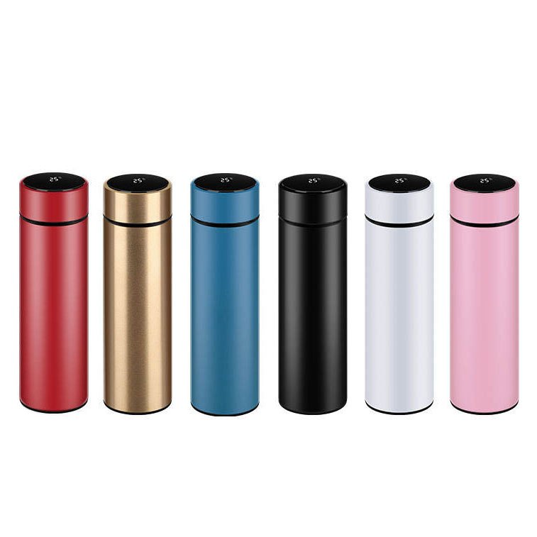 Top Selling Items Smart Water Bottle Stainless Steel Thermos Tumbler Digital Vacuum Flasks With Led Temperature Display