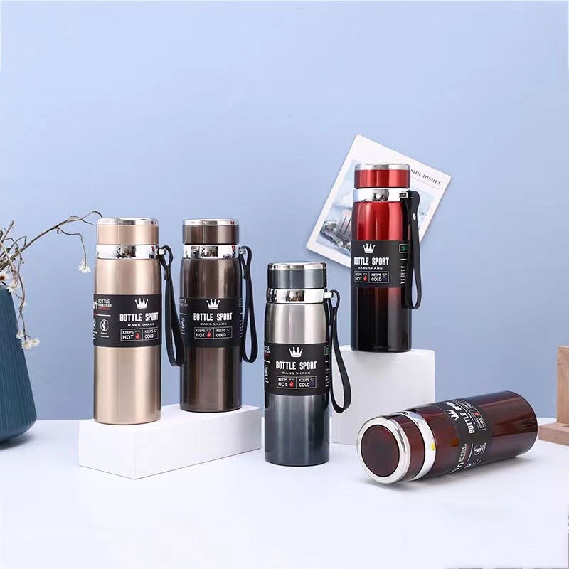wholesale 316 Stainless Steel Tumbler Travel Mug gym Water Bottle Thermos Sports Vacuum Flask with custom logo