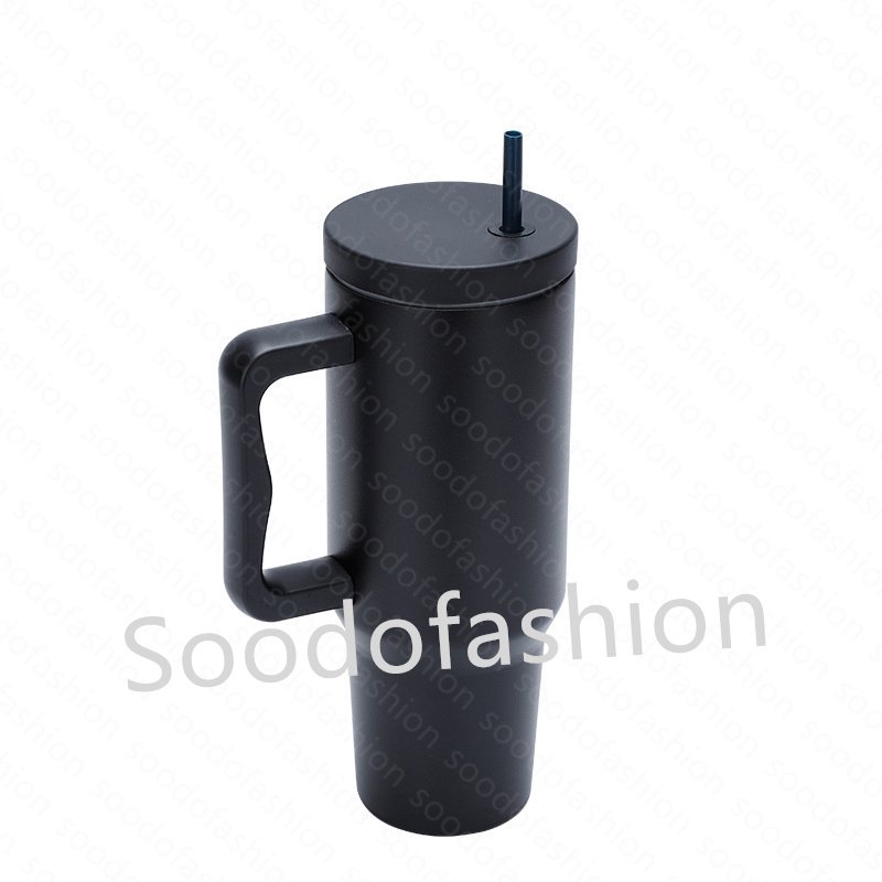 2024 40oz Car cup ModernTrek Tumblers Travel Mug Tumbler with Handle and Straw Customized Logo with Lid