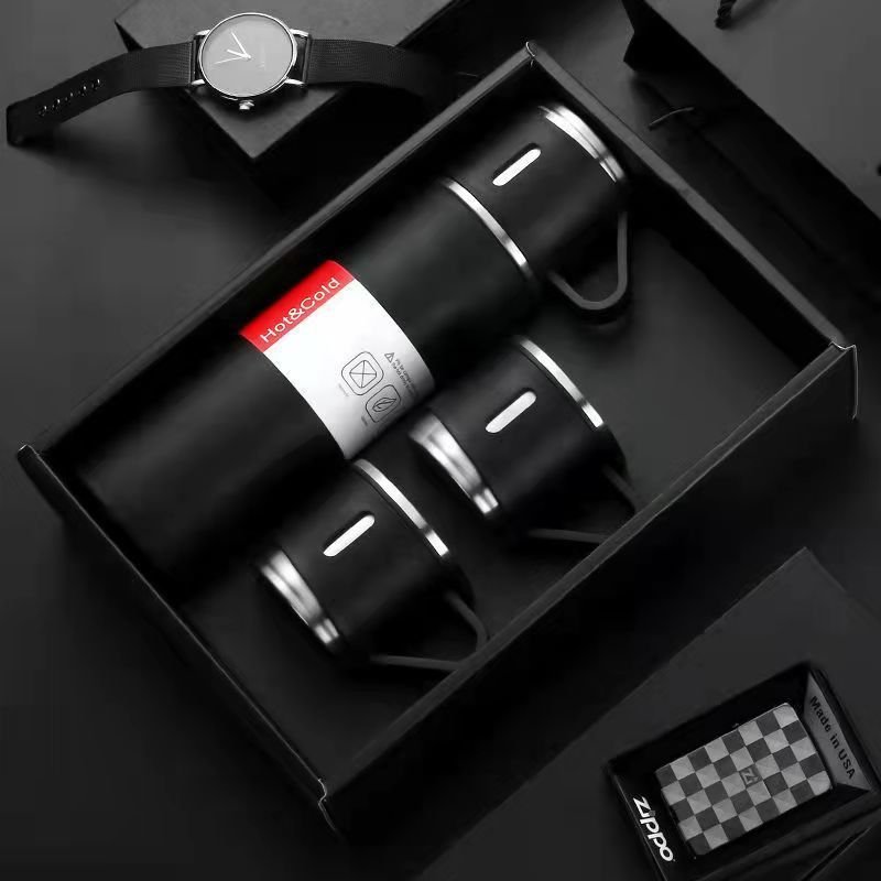 Stainless steel vacuum flask 500ml water bottle Coffee hot drink flask