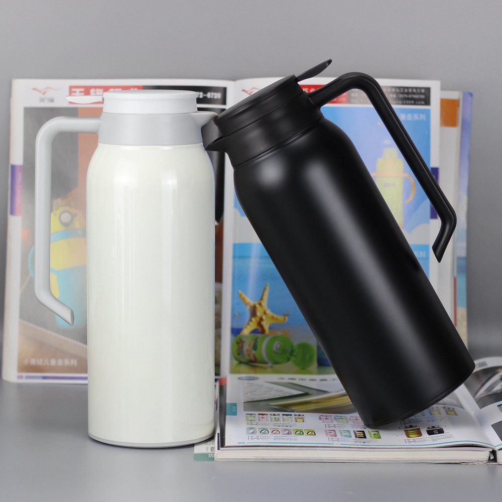 Ama zon Stainless Steel Water Bottle Thermal Flask Vacuum Water Kettle Milk Coffee Pot Thermos Bottle Water Jug