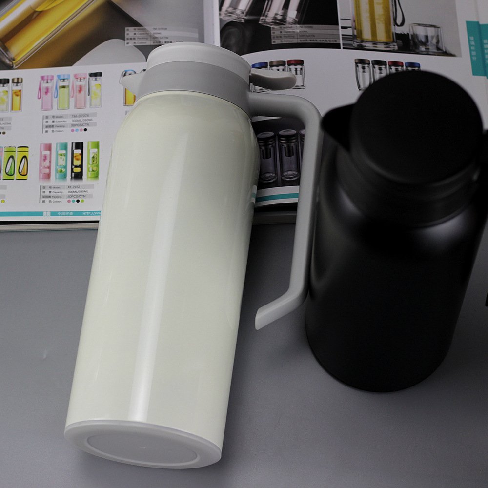 Ama zon Stainless Steel Water Bottle Thermal Flask Vacuum Water Kettle Milk Coffee Pot Thermos Bottle Water Jug
