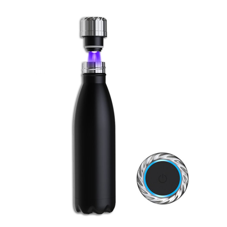 Outdoor Direct Drinking Vacuum Steel Self Cleaning Intelligent Digital Temperature Vacuum Flask Water Bottle