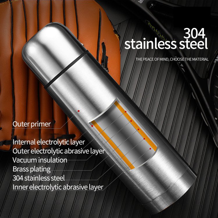 Vacuum Flasks Thermoses 500ml Termo Acero Inoxidable Agua Caliente Stainless Steel Coffee Bottle thermos vacuum flask