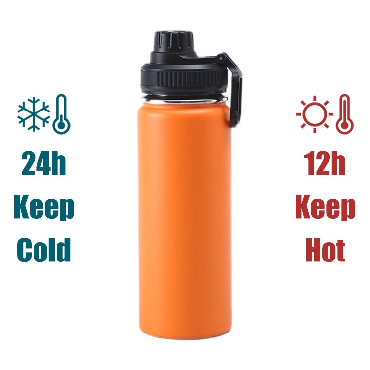 Eco-Friendly Wholesale 32oz/40oz Vacuum Insulated Stainless Steel Sport Water Bottle with Customized Logo For Gym