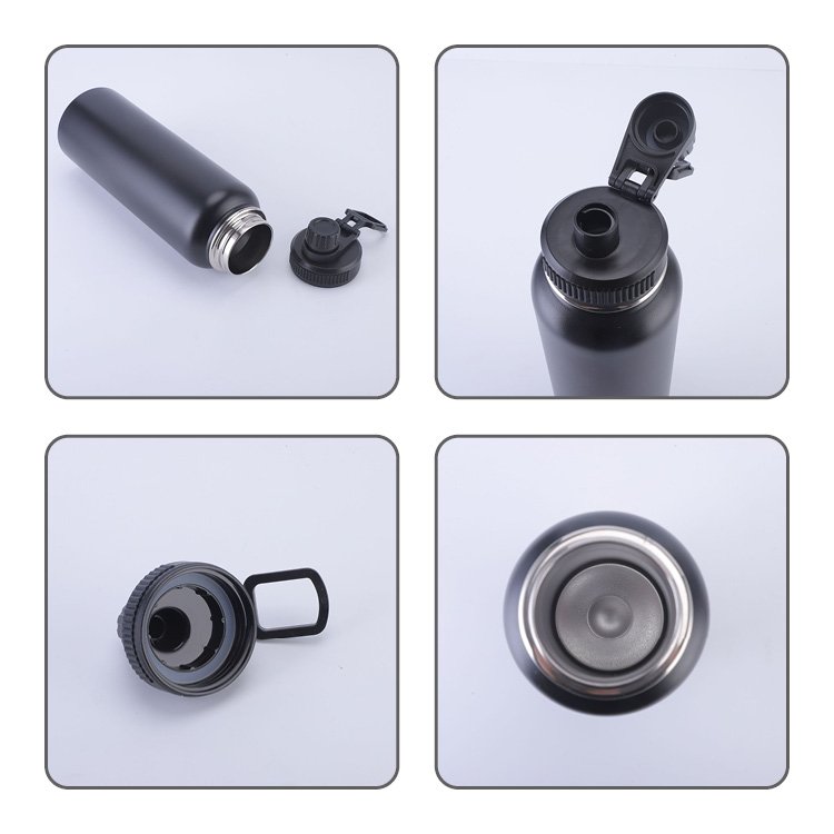 Eco-Friendly Wholesale 32oz/40oz Vacuum Insulated Stainless Steel Sport Water Bottle with Customized Logo For Gym