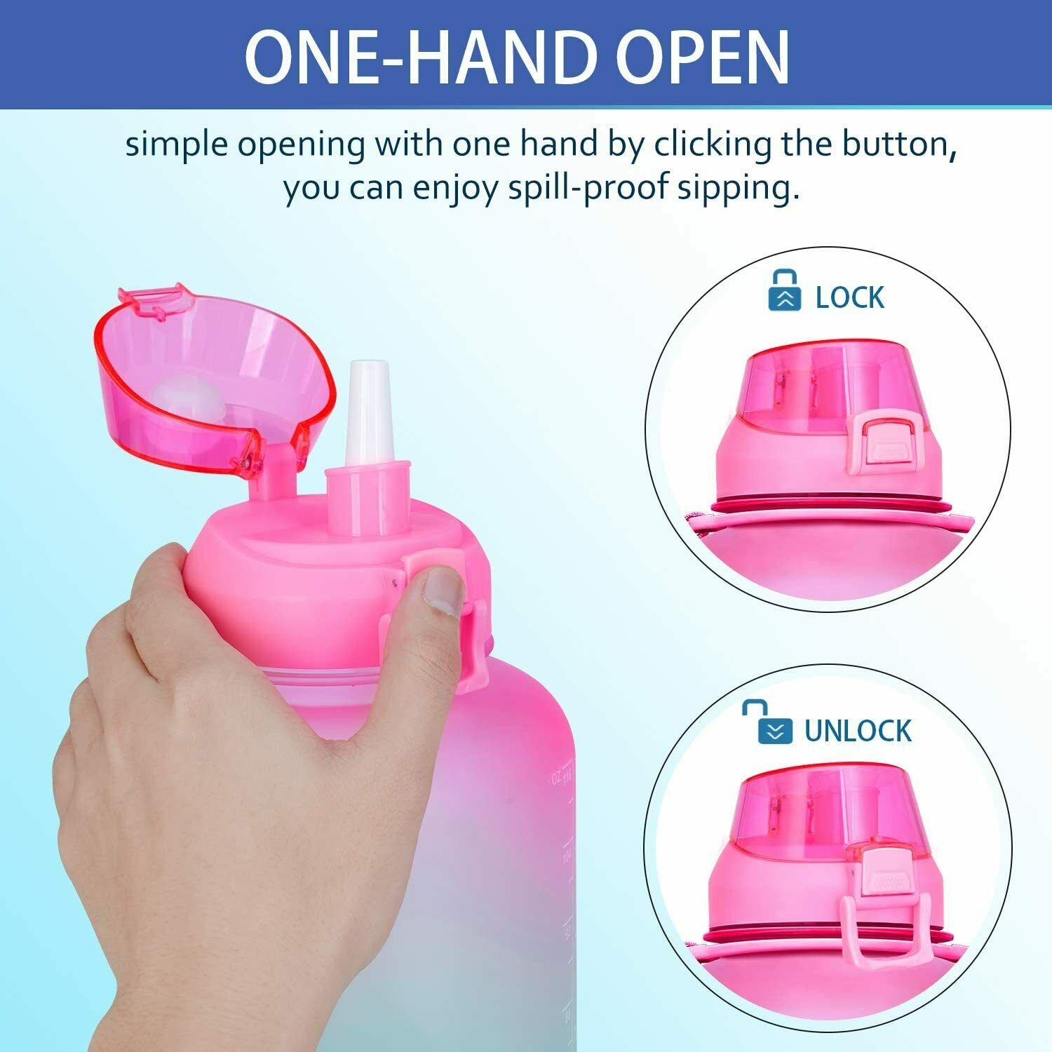 travel bottle botellas de 2 lt trending souvenir bottle time logo plastic water bottle with time marker
