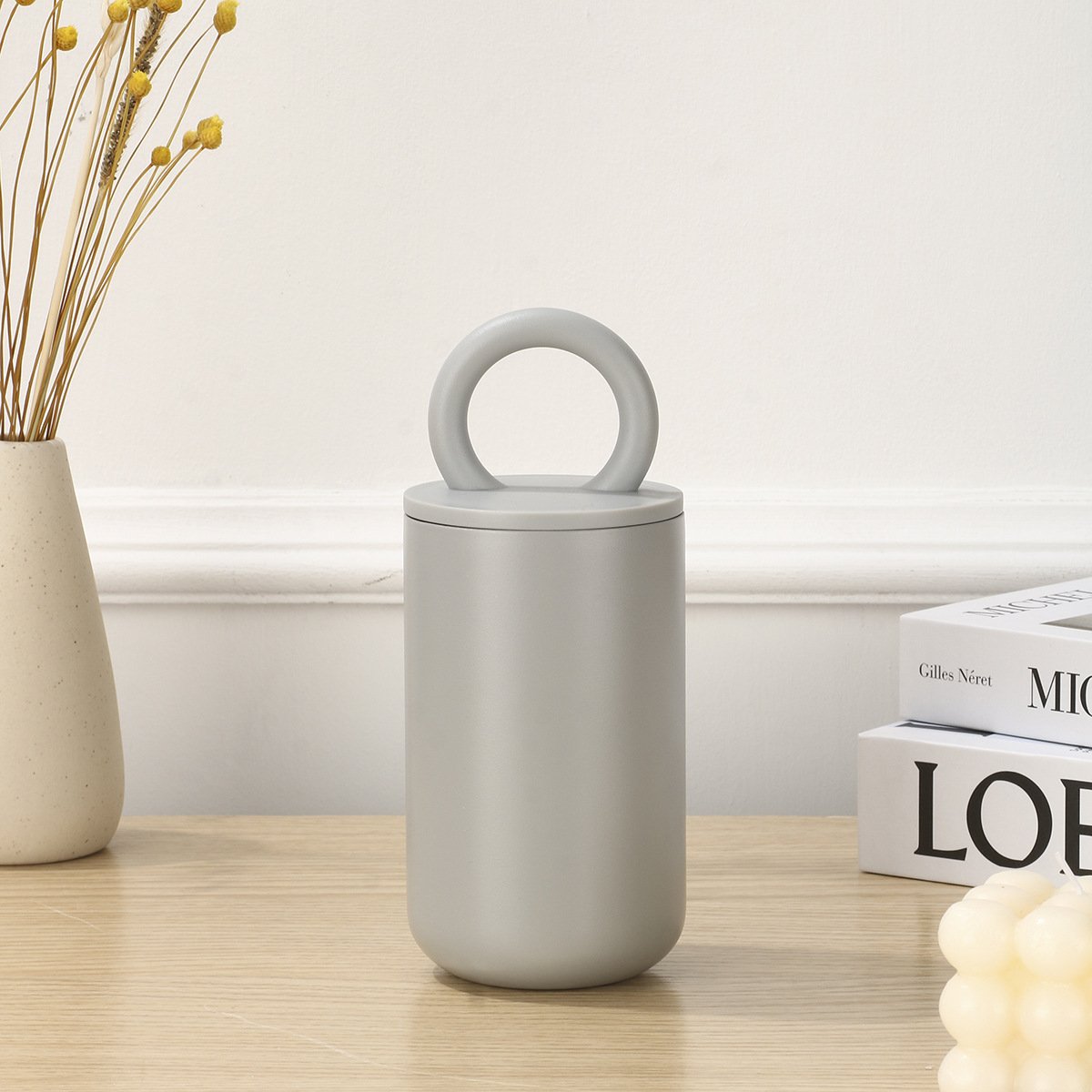 304 Stainless Steel Thermos Cup Double Wall Vacuum Flask Portable Coffee Cup Household Outdoor Mug Perfume Glass Bottle