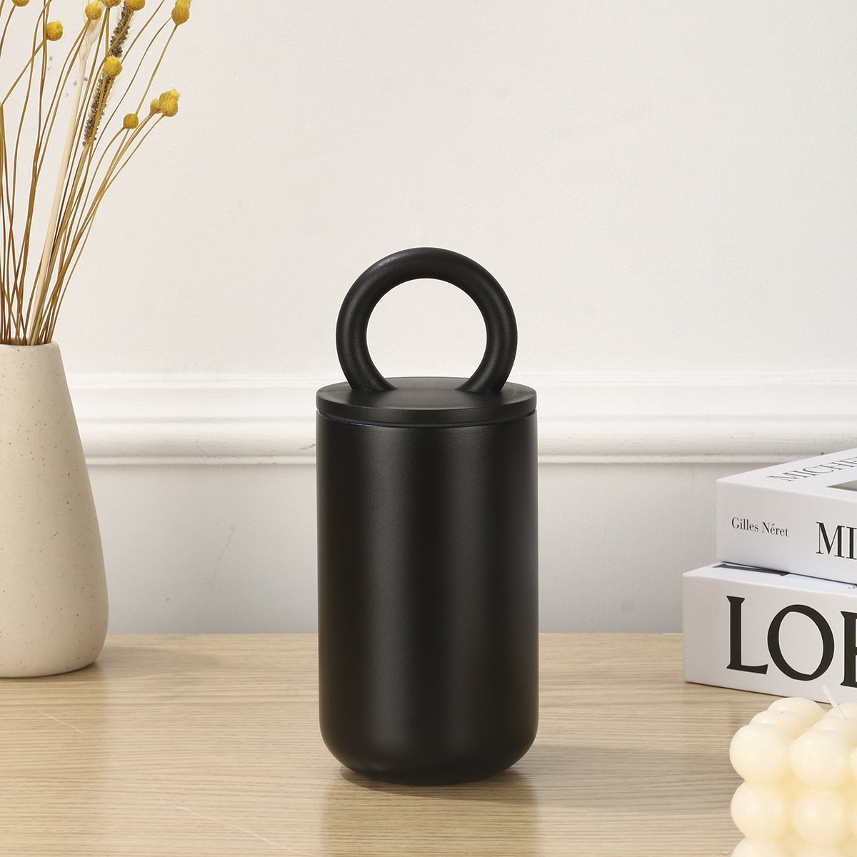 304 Stainless Steel Thermos Cup Double Wall Vacuum Flask Portable Coffee Cup Household Outdoor Mug Perfume Glass Bottle