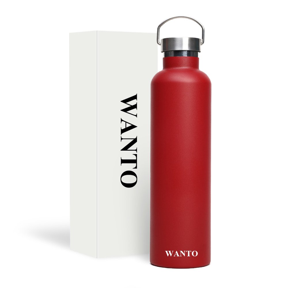 Wanto Sports Gym Stainless Steel Cola Waterproof Insulated Drinking Double Wall Vacuum Flasks Thermos With Custom Powder Coating
