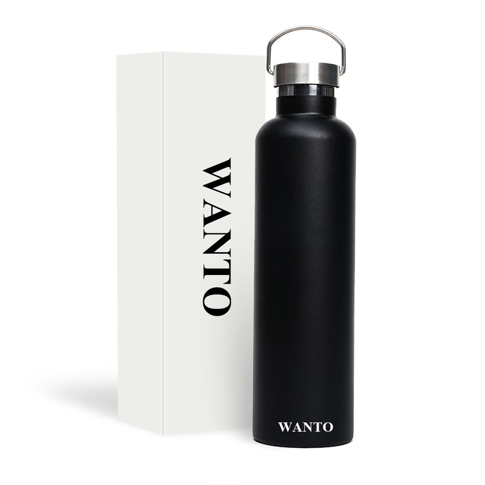 Wanto Sports Gym Stainless Steel Cola Waterproof Insulated Drinking Double Wall Vacuum Flasks Thermos With Custom Powder Coating