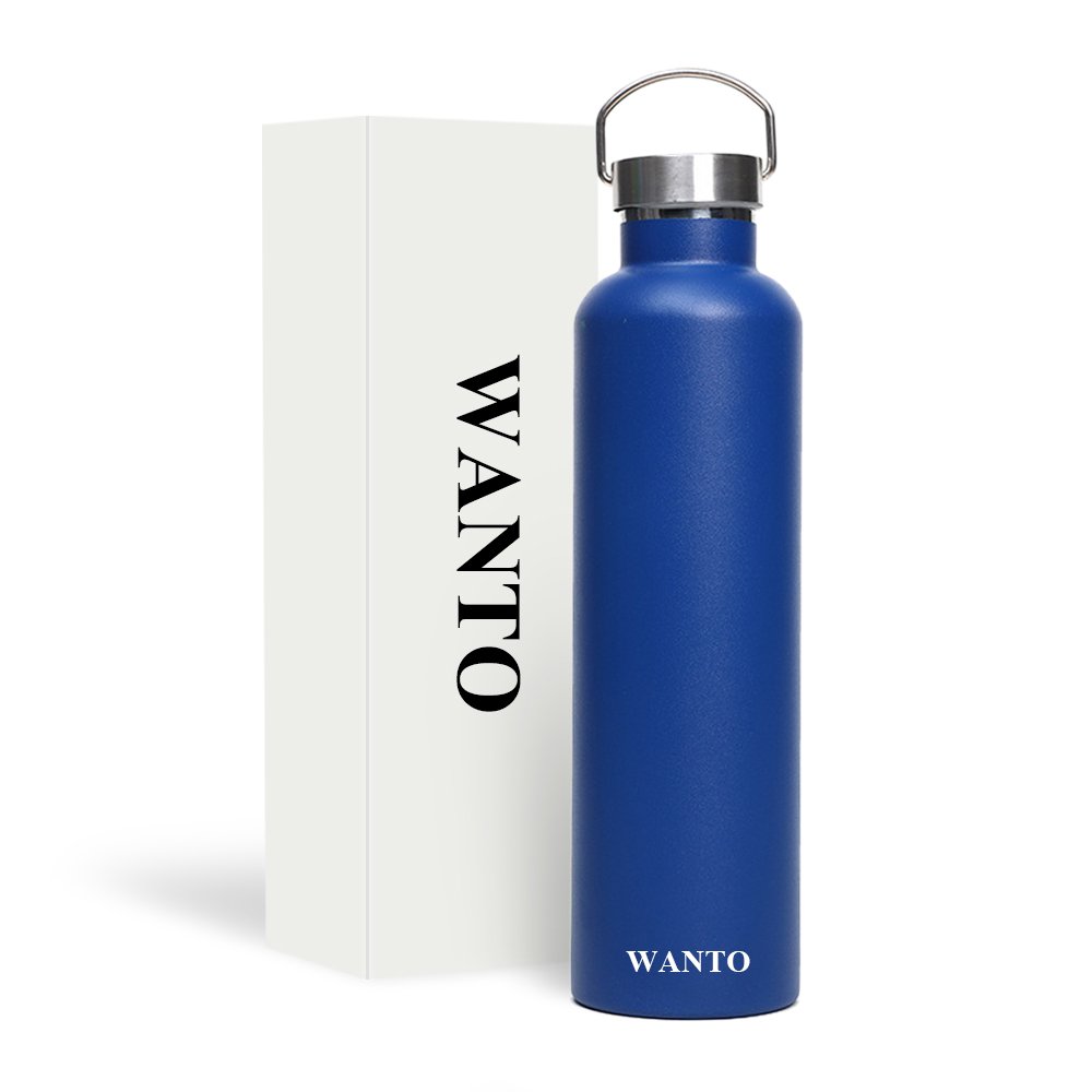 Wanto Sports Gym Stainless Steel Cola Waterproof Insulated Drinking Double Wall Vacuum Flasks Thermos With Custom Powder Coating