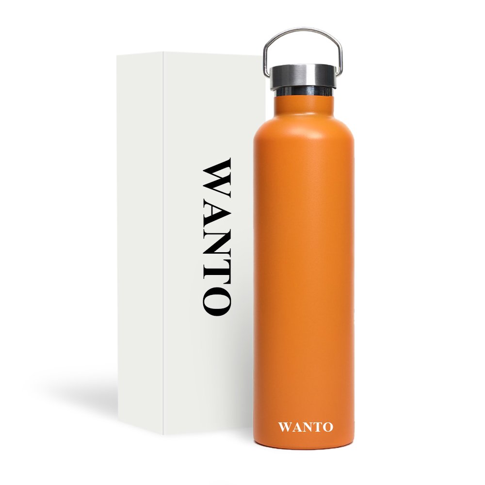 Wanto Sports Gym Stainless Steel Cola Waterproof Insulated Drinking Double Wall Vacuum Flasks Thermos With Custom Powder Coating
