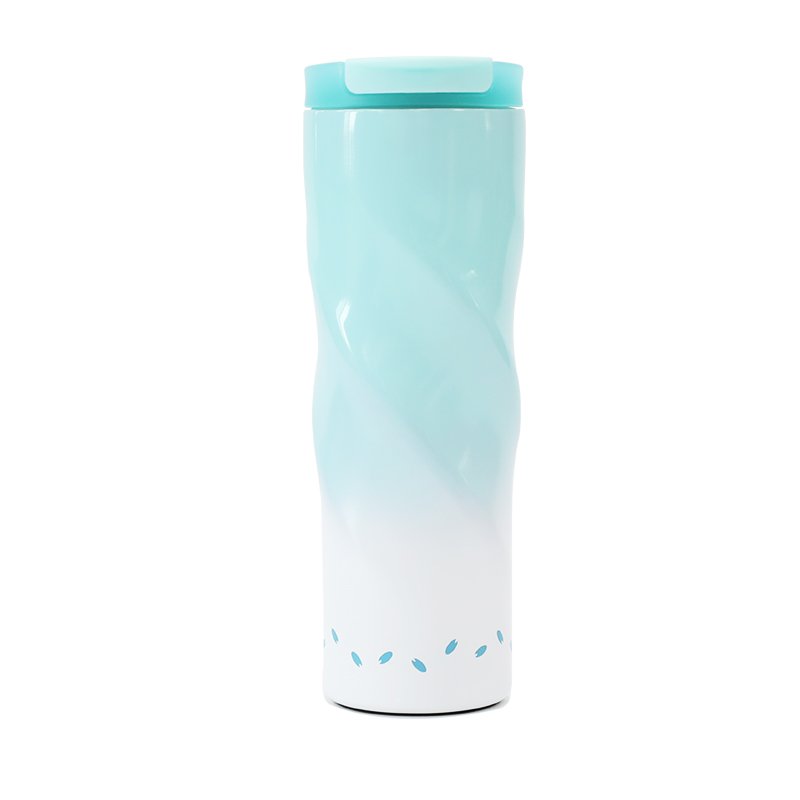Supply Factory Price Customized Twist Vacuum Sport Water Bottle 500ml Personalized Travel Flask With Color Logo Lid