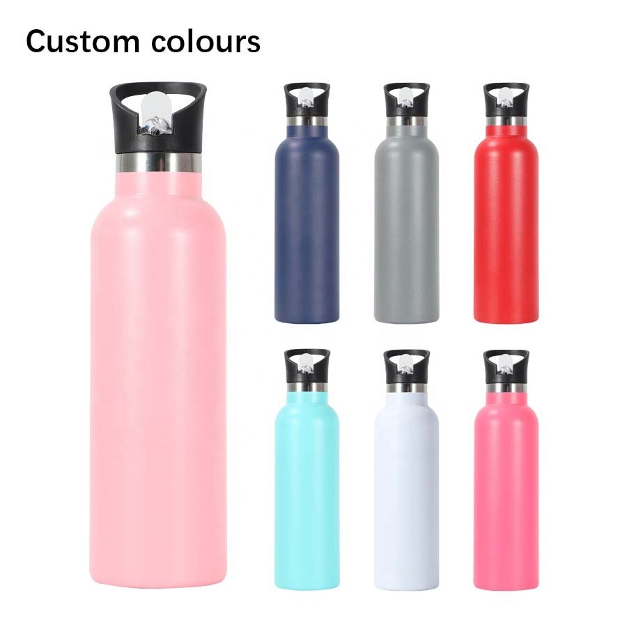 LeMuna Customised 304 Stainless steel Vacuum Sports Water Bottles with Handle