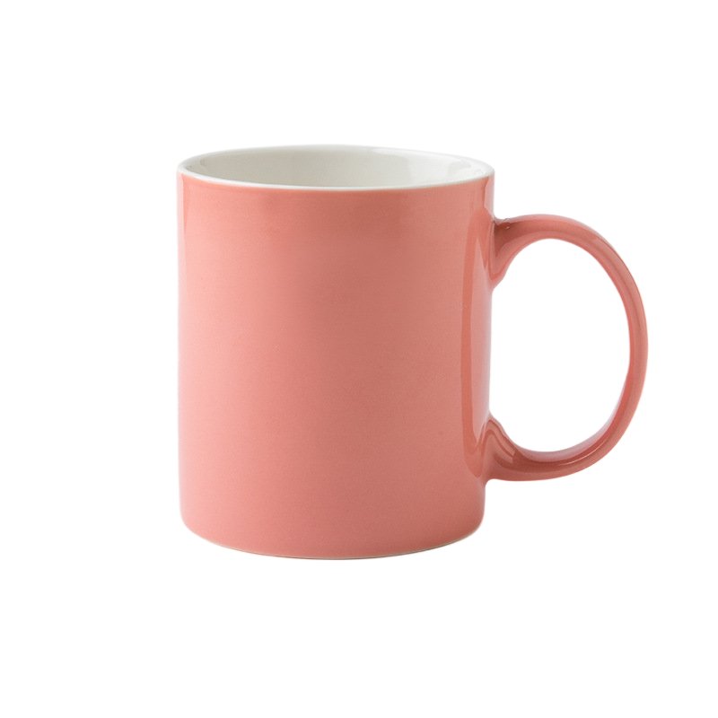 Western 301-400ml Cafe Ceramic Macaron Sublimation Coofee Mugs 11oz sublimation Cup