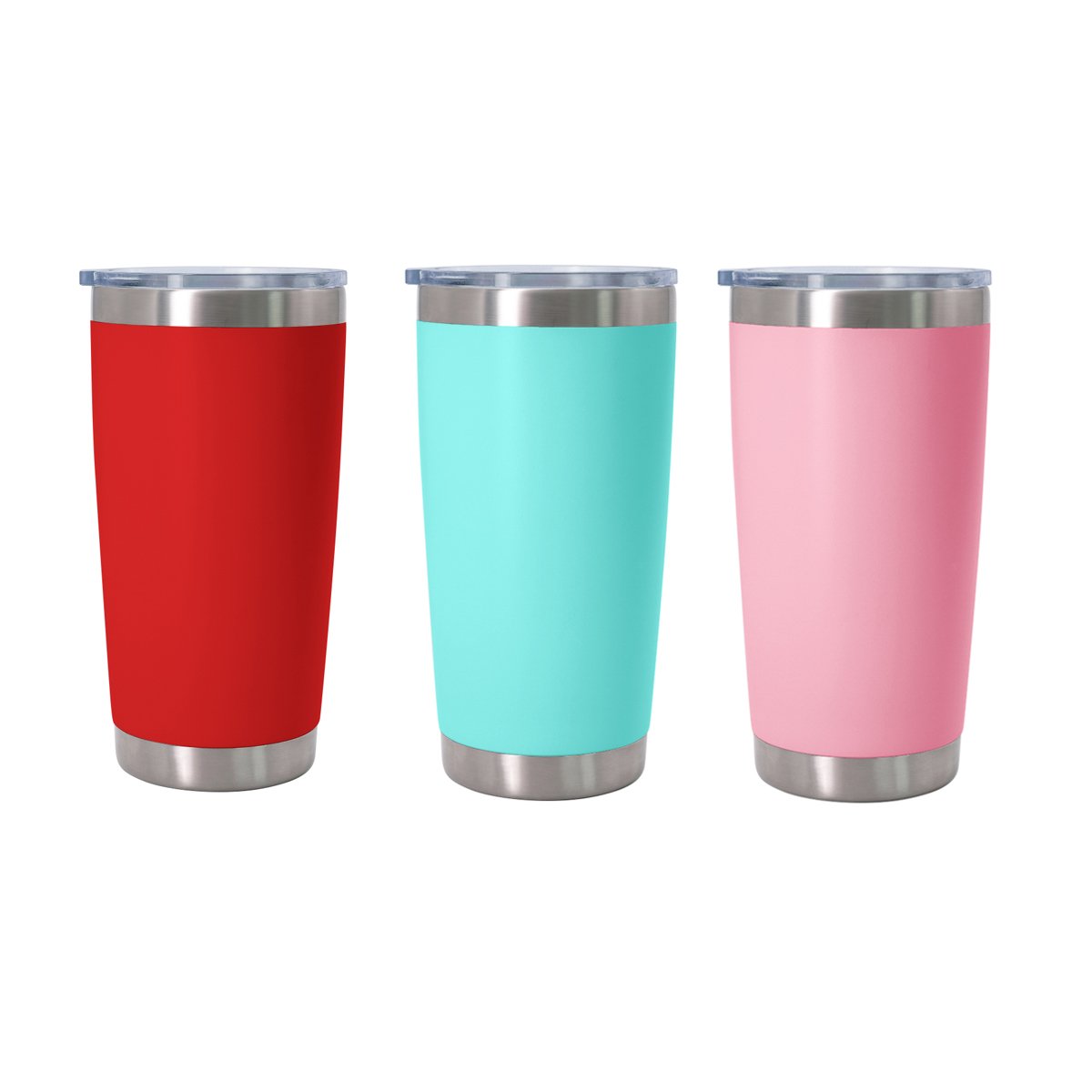 Vacuum Insulated Tumbler 20oz 30oz Magnetic Lid Stainless Steel Keeping Drink Hot or Cold Coffee Travel Mug