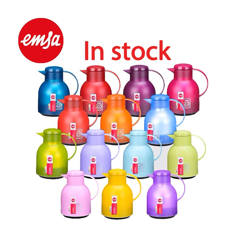 Wholesale Emsa home office glass Thermos flask 1L thermos vacuum insulated flask