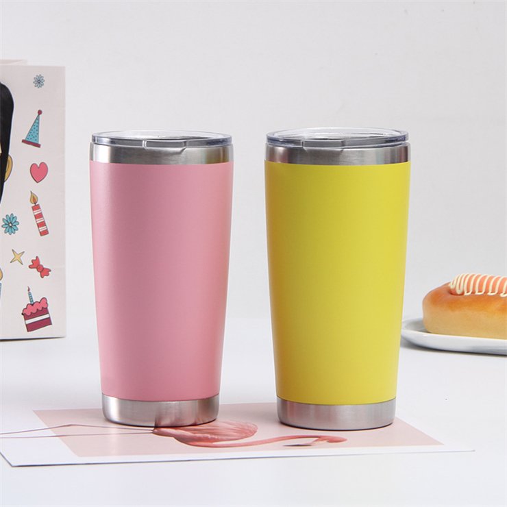 coffee cup tumbler 20oz 12oz 10oz 18 oz water bottle tumbler with magnetic lid