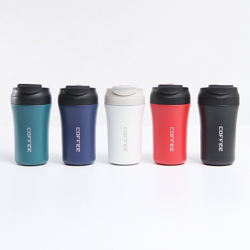 400ml Double Wall Coffee Mug Insulated Water Tumblers BPA Free Stainless Steel Vacuum Coffee Cup Eco Friendly Vacuum Tumbler
