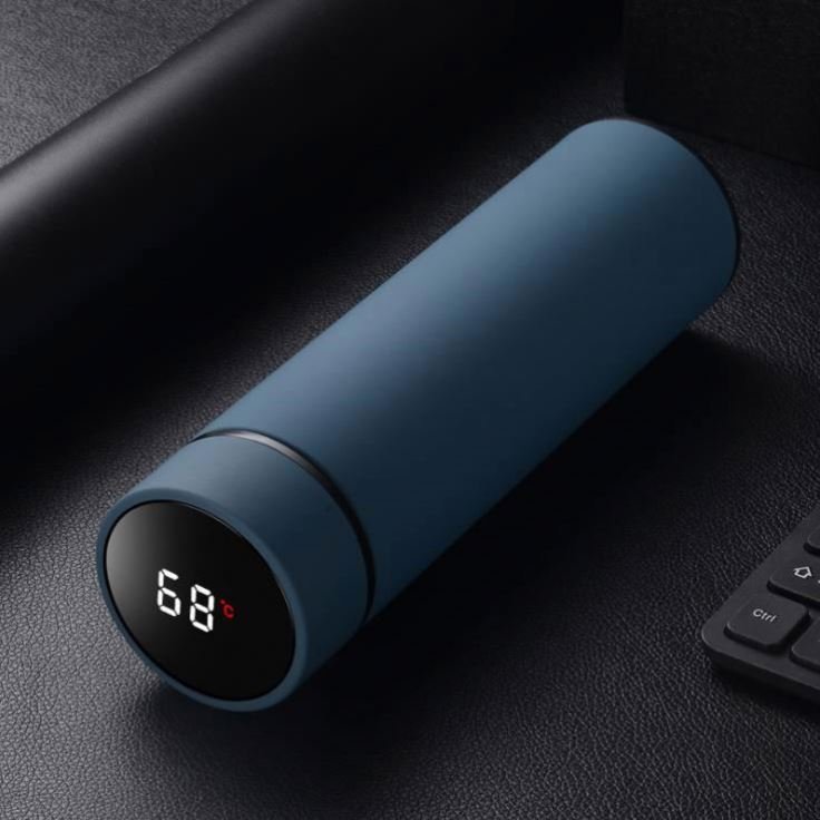 Factory Vacuum Insulated Smart Water Cup Thermo Mug Stainless Steel Thermos Bottle with Digital LED Temperature Display