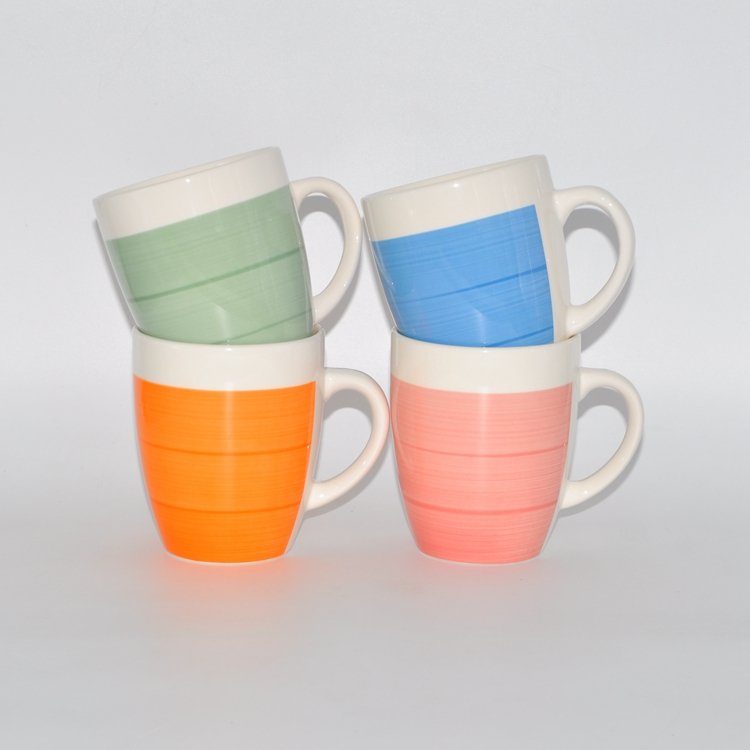 Sample Available 150ml 16oz 24oz caneca jarra Tazas bubble tea becher porcelanato Para Por Mayor eco Ceramic Coffee Mugs