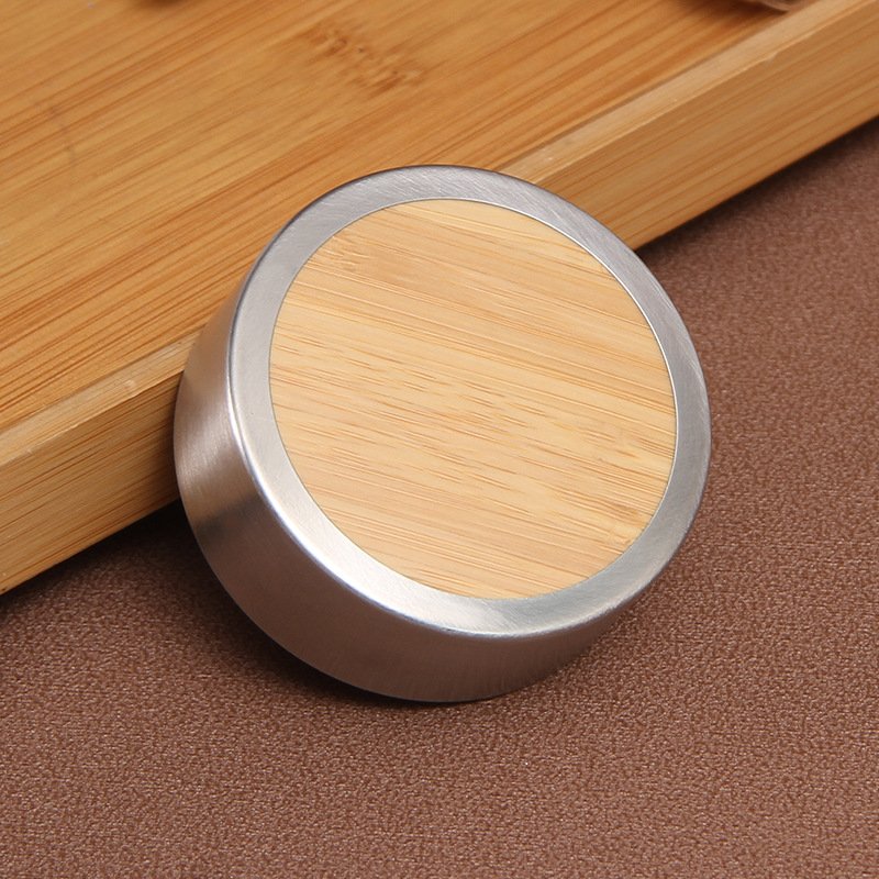 Custom Bamboo Insulated Water Bottle Eco friendly Hiking Water Bottle Outdoor With Tea Infuser