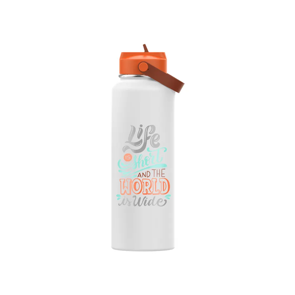 Highly Quality Stainless Steel Customized Logo Water Bottle for Sport Yoga Gym