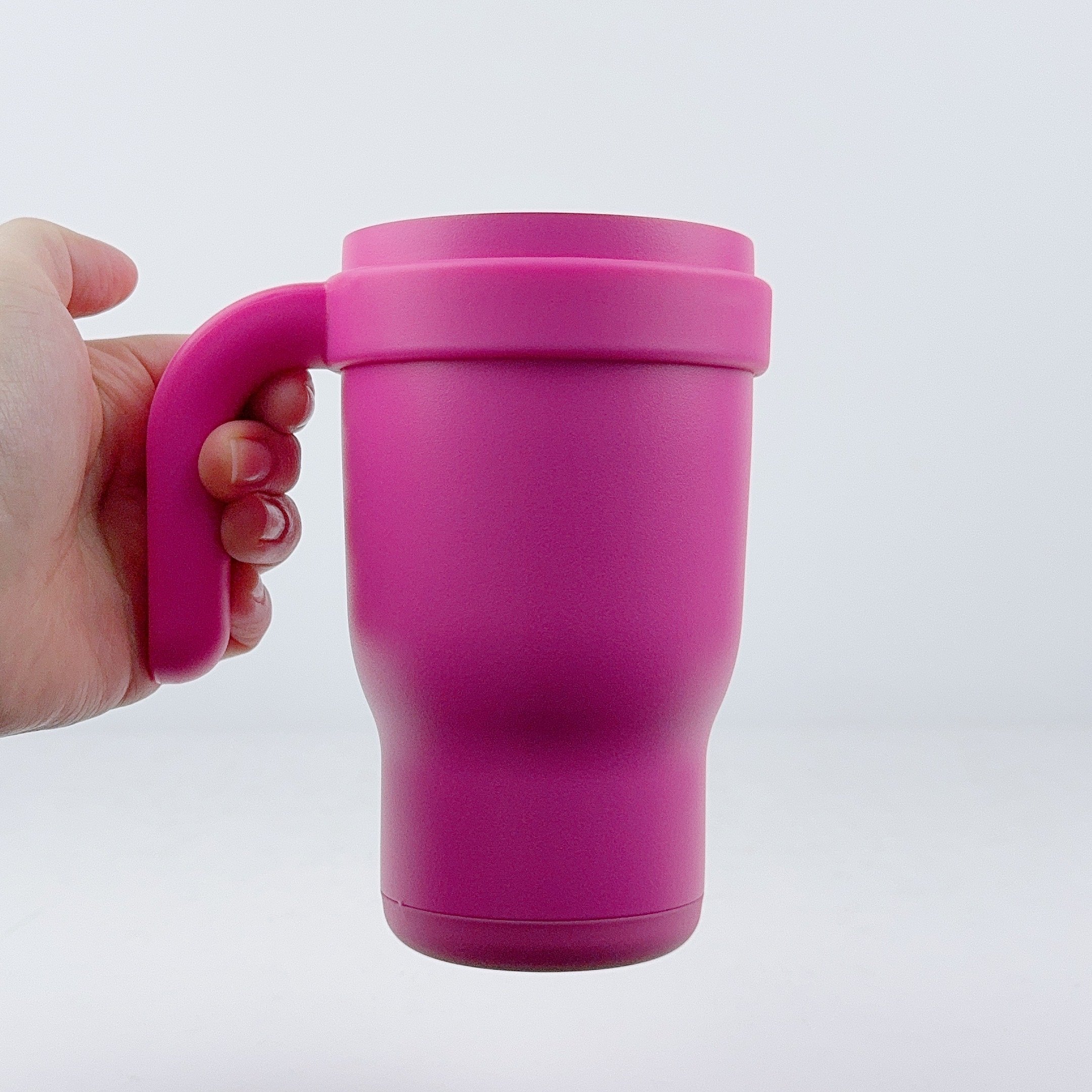 14oz Kids Tumbler with Handle Insulated Stainless Steel Mug with Lid and Straw Double Wall Vacuum Sippy Cup