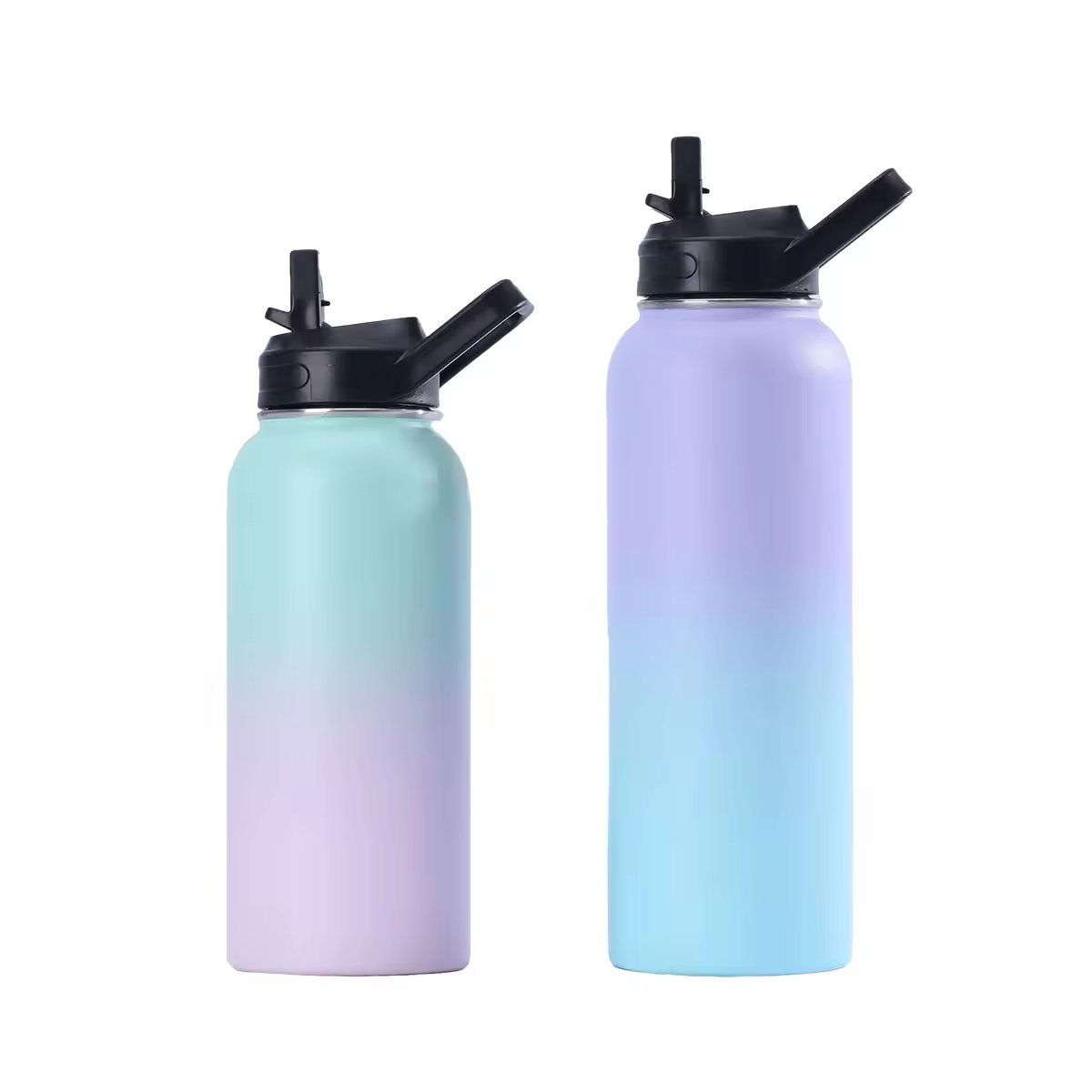 Custom Logo High Quality Wholesale Various capacities Double Wall Stainless Steel Vacuum insulated flask sport Water bottle