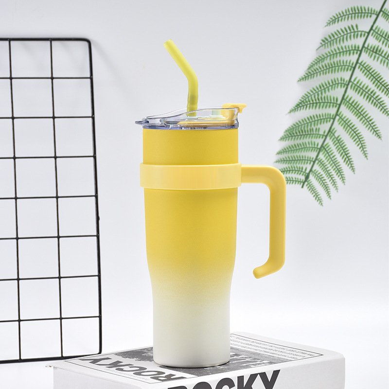 New Design 40oz Powder Coated Stainless Steel Double Wall Insulated Vacuum Coffee Mugs Car Tumblers Cups Travel Mugs
