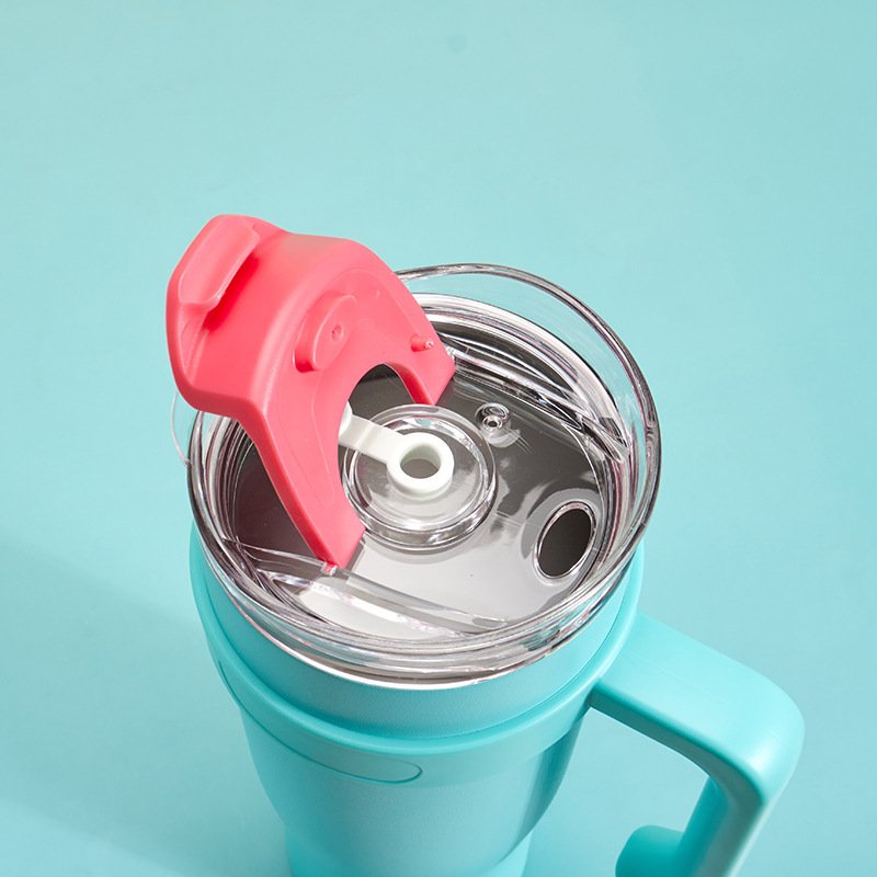 New Design 40oz Powder Coated Stainless Steel Double Wall Insulated Vacuum Coffee Mugs Car Tumblers Cups Travel Mugs