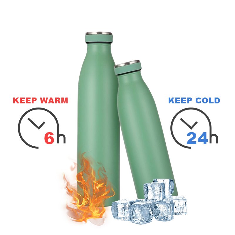 340ml 750ml New Design Stainless Steel Water Bottles Custom Logo for Sport Double Wall Insulated Tumblers Drinking Water Bottle