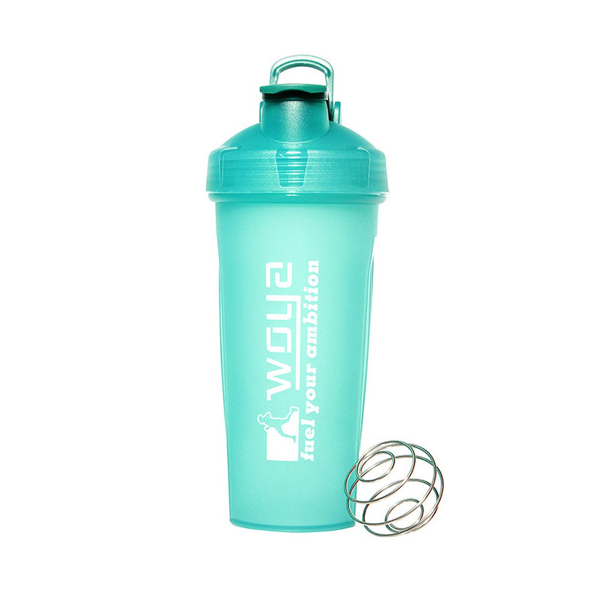 Protein Shaker Cup with Wire Whisk Balls Protein Shaker Bottle Set is BPA Free and Dishwasher Safe