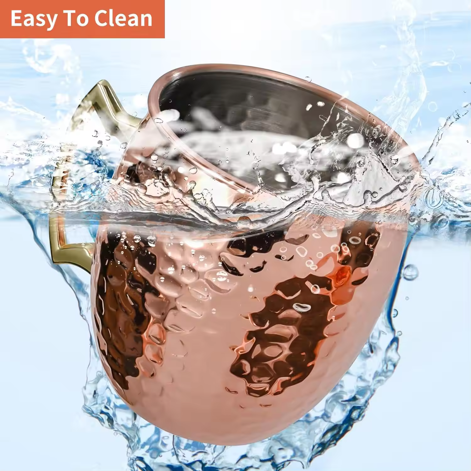 Cocktail Moscow Mule Copper Plated Rose gold Black Silver Stainless Steel 120z 160z Moscow Mule Mug for party home camping