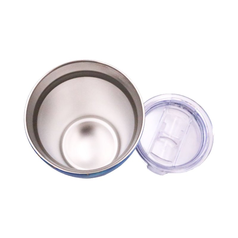 Double Wall Vacuum Insulated Travel Coffee tumbler With AS Plastic Lid Mug sublimation tumbler bottle