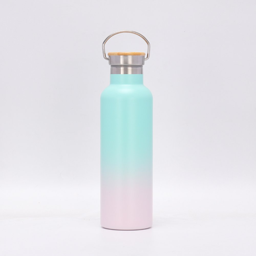 Insulated 500 ml Thermas Water Bottles Double Walled Water Bottle With No BPA Free Custom Logo