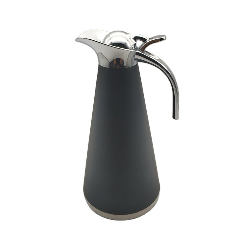 Stainless steel vacuum flask pot thermos mug cross grain vaccum kettle kitchen coffee pot