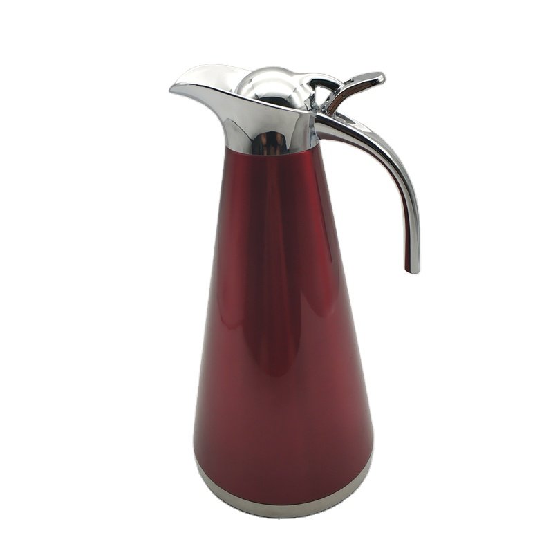 Stainless steel vacuum flask pot thermos mug cross grain vaccum kettle kitchen coffee pot