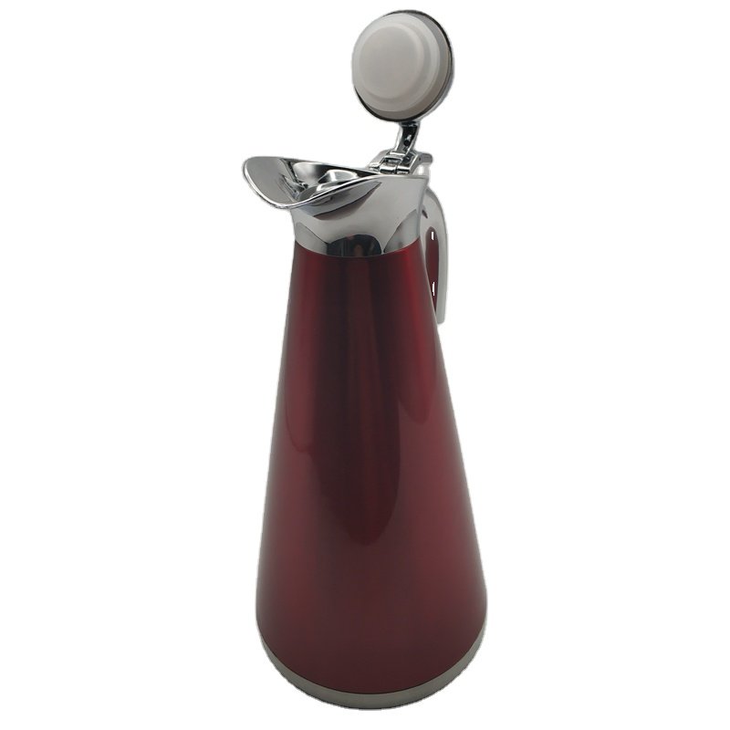 Stainless steel vacuum flask pot thermos mug cross grain vaccum kettle kitchen coffee pot