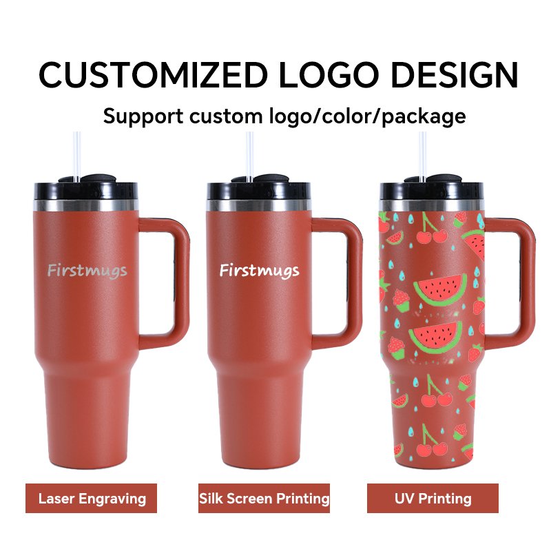 Sublimation blanks 30/40oz Stainless Steel Double Wall skinny straight sublimation Tumbler with lid