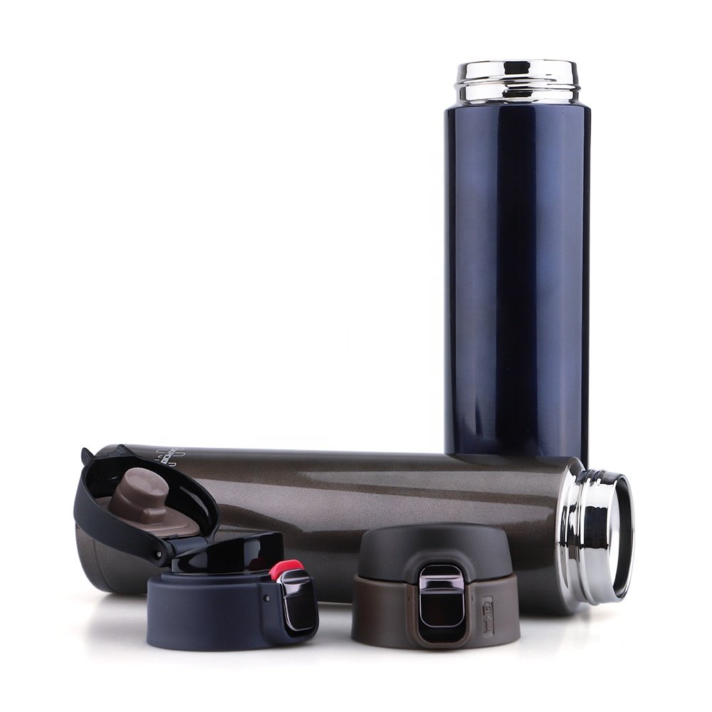 Factory Direct Sale Stainless Steel Flasks for Men, Personalized Engraved Travel Thermos Drinking Flask Water Bottle
