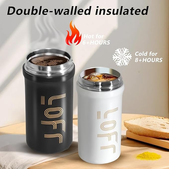 Custom logo 600ml stainless steel 316 travel cup vacuum insulated double walled coffee mug with filp up straw lid