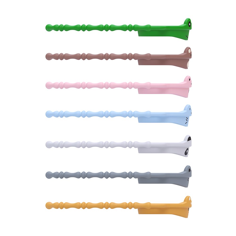 New creative silicone water bottle lanyard novelty cartoon drinking cup portable strap carry handle