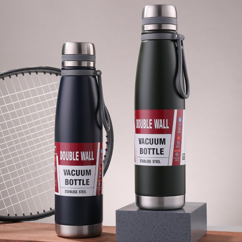 18 OZ Vacuum insulated flask Sport Travel water bottle Stainless steel Water Bottle Wholesale