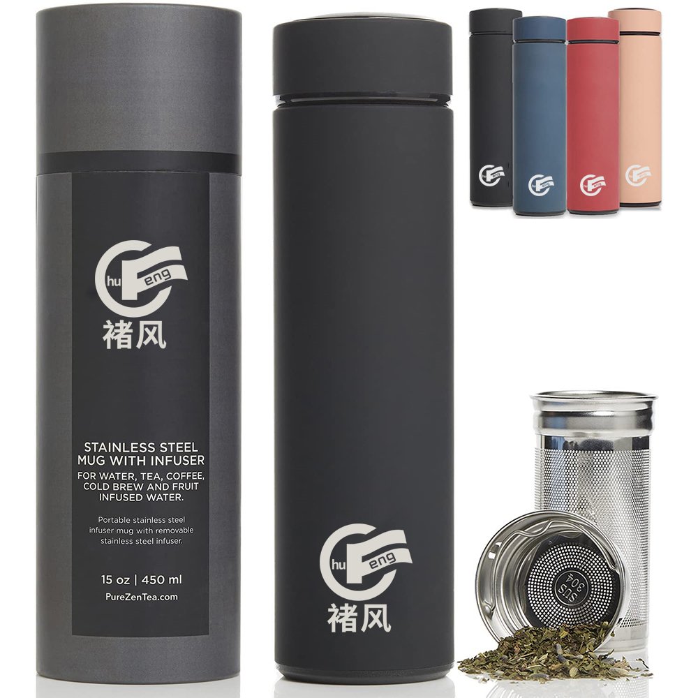 CHUFENG Custom logo 500ml stainless steel double wall portable vacuum insulated drink water bottle Class thermos flask
