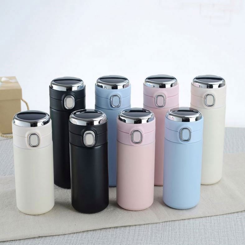custom wholesale 400ml thermos water bottle cup insulated termo stainless steel tea coffee vacuum flask thermoses with filter