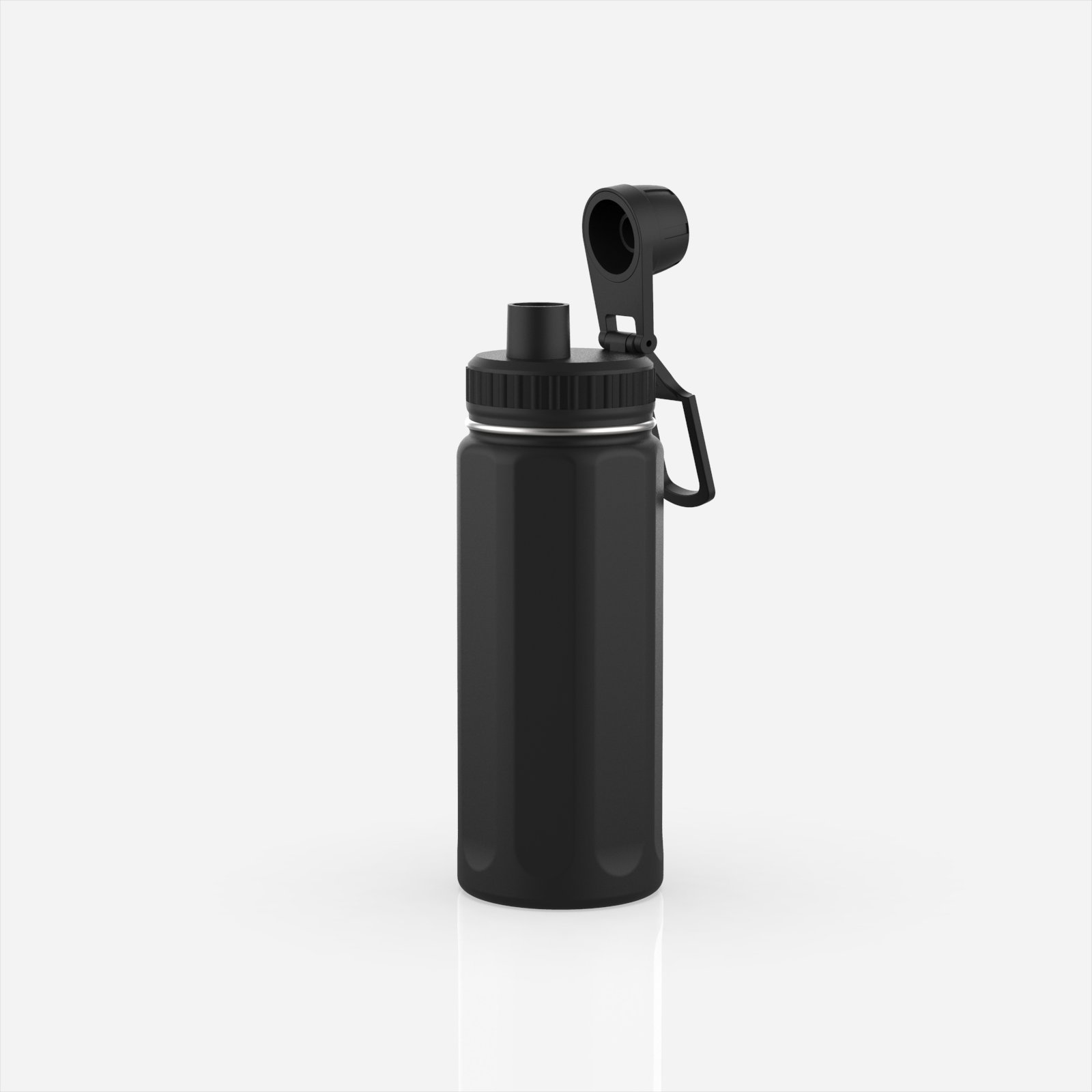 Creative 550ml Hydro Water Sport Bottle Double Wall Insulated Vacuum Flask 18oz Stainless Steel Portable Water Bottle Tumbler